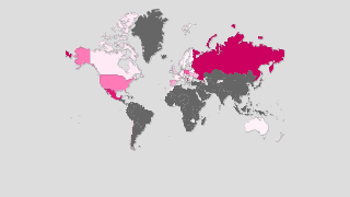 Production mondiale de framboises par pays Thumbnail