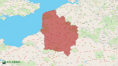 Carte des Hauts-de-France Thumbnail